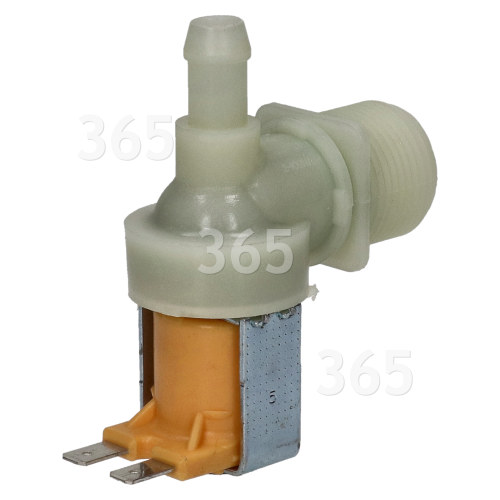 Gorenje Cold Water Single Solenoid Inlet Valve : 90Deg. 12 Bore Outlet