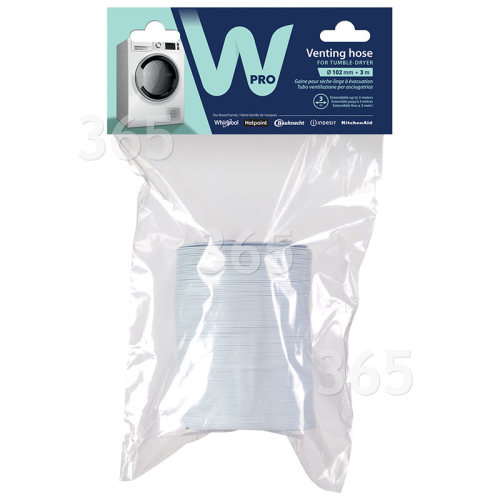 Whirlpool Universal PVC Flexibler Wäschetrockner-Abluftschlauch 