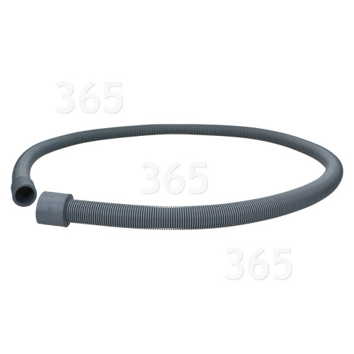 Panasonic Kompatibler Universal 1,5m Waschmaschinen-Ablaufschlauch - Gerade Enden 22mm / 29mm Innendurchmesser