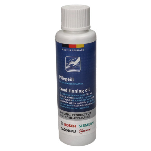 Huile Sp&eacute;ciale Pour L'entretien Des Surfaces En Acier Inox Bosch Neff Siemens