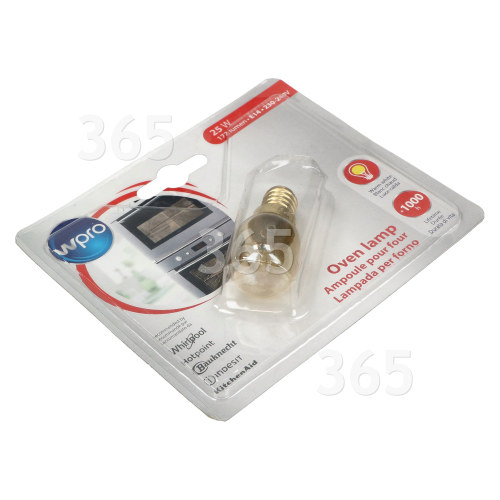 Whirlpool 25W T25 SES (E14) 300º Pygmy Oven Lamp