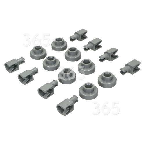 Arthur Martin Electrolux ASF475 Spülmaschinen-Geschirrkorbrolle - Oben (8er Packung)