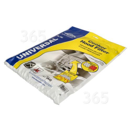 Universal Cooker Hood Grease Filter With Saturation Indicator - 114x47cm