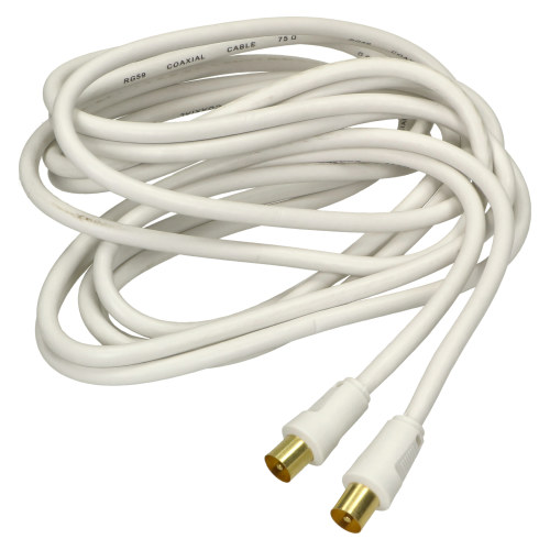 Wellco Koaxialkabel Gold Stecker/Stecker - 4m