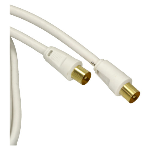 Wellco Koaxialkabel Gold Stecker/Stecker - 4m