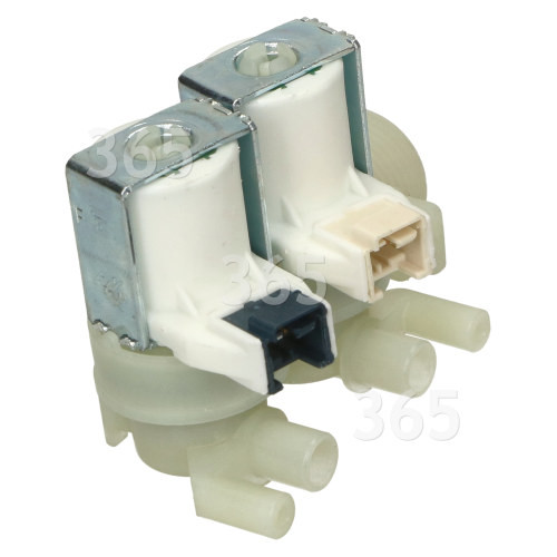Valvola Solenoide D'ingresso Doppia Della Lavatrice - Con Connettori Protetti (a Spinta) Indesit
