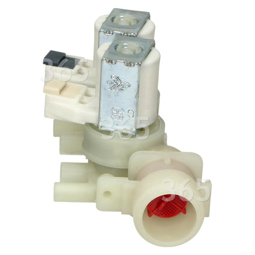 Valvola Solenoide D'ingresso Doppia Della Lavatrice - Con Connettori Protetti (a Spinta) Indesit