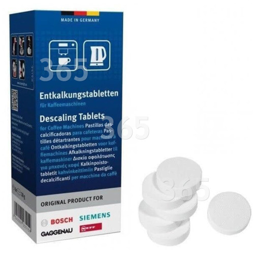 Bosch Neff Siemens Coffee Machine And Kettle Descaler (Pack Of 6)
