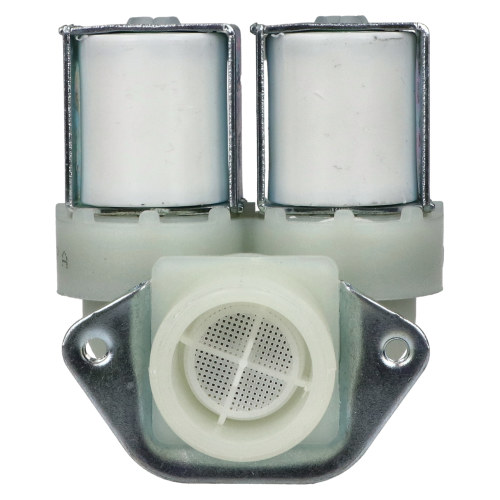 Électrovanne À Double Entrée D'eau Froide Pour Lave-Linge : Angle 180 Deg. Avec 12 Sorties Calibrées