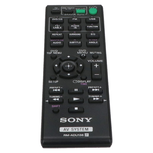 Sony RM-ADU138 Heimkino-Fernbedienung