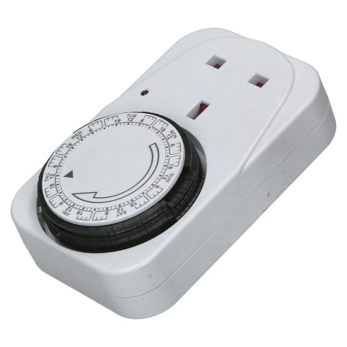 Wellco 7 Tage Ein-Steck Zeitschaltuhr (F&uuml;r GB Stecker)