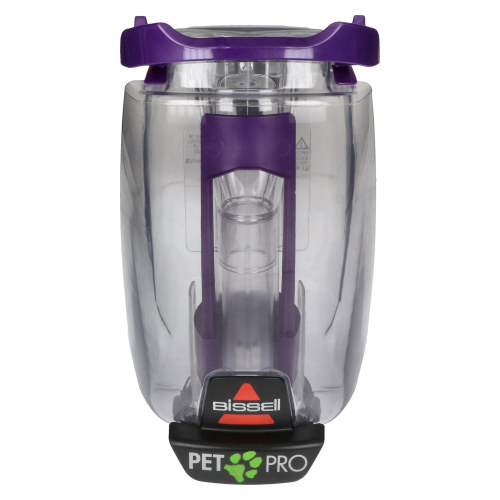 R&eacute;servoir D'eau Sale Avec Couvercle Violet De Nettoyeur Tapis Moquettes BISSELL