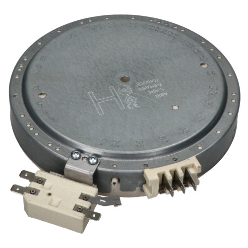 Stoves Cerankochfeld-Strahlheizk&ouml;rper - 1200W / 170mm &Oslash;