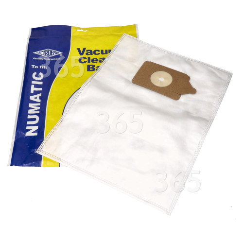 Sacs Aspirateur - Synthétiques Filtre-flo Compatibles NVM-1CH ( Paquet De 10 ) - BAG278 -