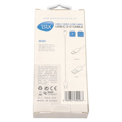 iSix ISix USB-C Auf USB-Kabel - 2m
