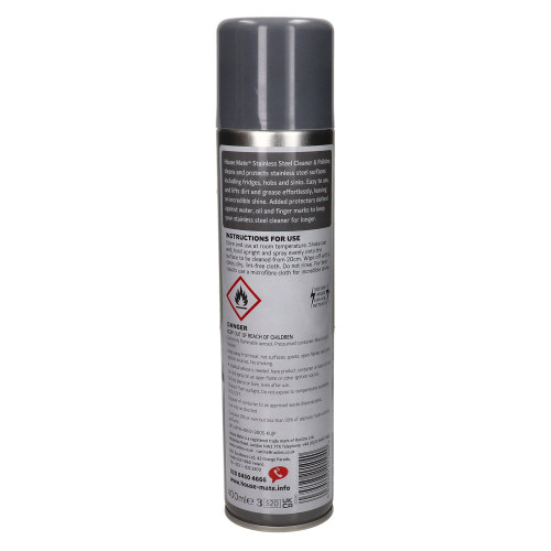 House Mate Edelstahlreiniger & -politur - 400ml