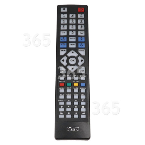 Télécommande TV Compatible Avec RC1912, RC4822, RC Alba
