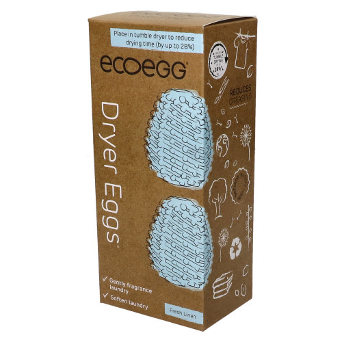 Palline A Forma Di Uovo Al Profumo Di Lino Fresco Per Asciugatrice Ecoegg