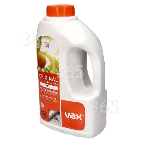 Solution De Nettoyage Pour Tapis Moquettes Spécial Animaux Familiers Original Vax