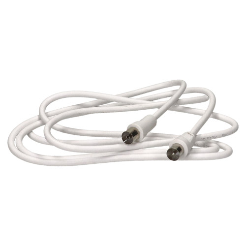 Wellco Koaxial-Goldstecker An Stecker Kabel - 2m