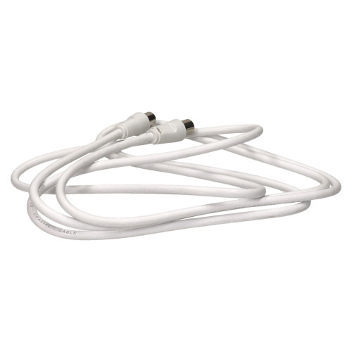 Wellco Koaxial-Goldstecker An Stecker Kabel - 2m
