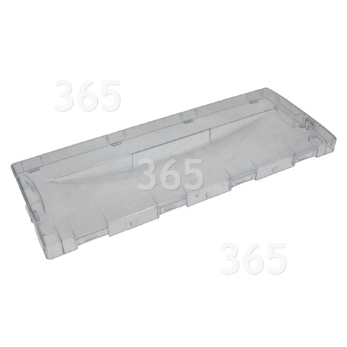 Merloni (Indesit Group) Freezer Drawer Front Flap, Clear, 414x162mm