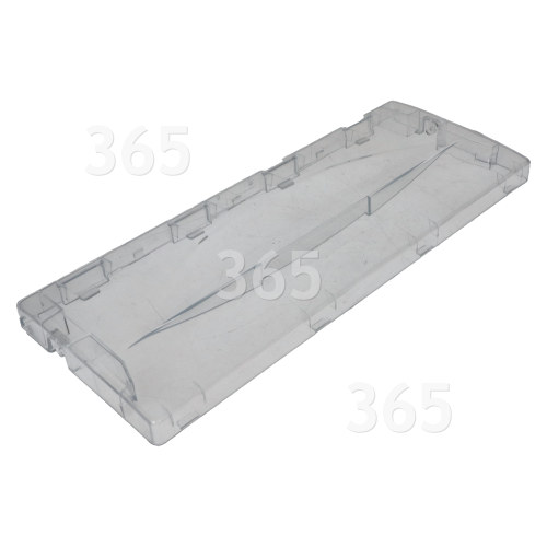 Merloni (Indesit Group) Freezer Drawer Front Flap, Clear, 414x162mm