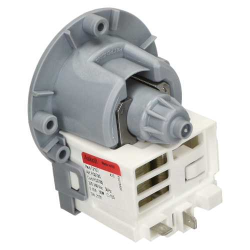 Midea Compatible Washing Machine Drain Pump (round Top Screw On) : Askoll M231 XP / M224 XP / M278 / M223 / M188