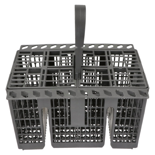 Whirlpool Cutlery Basket With Side Slots, Grey