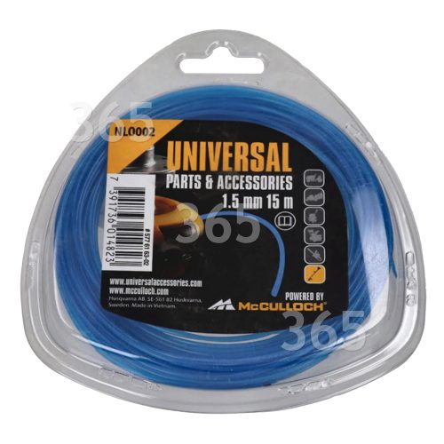 Fil Rond En Nylon NLO002 Pour Coupe-bordures McCulloch