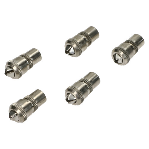 Koaxial Metall Reihenbuchse (5er Packung)