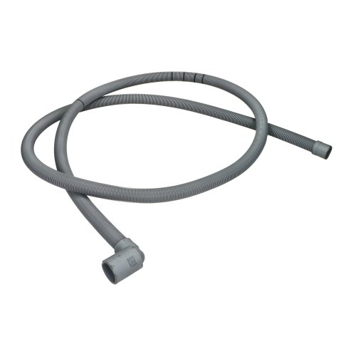 Tuyau De Vidange 2,4 M De Lave-linge - Extr&eacute;mit&eacute; &Agrave; Angle Droit 22 Mm, &Oslash; Int&eacute;rieur 30 Mm
