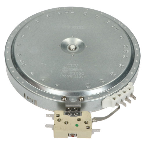 Beko Backofen-Keramik-Strahlheizk&ouml;rper : EIKA 2000734810 1700W / 180mm &Oslash;