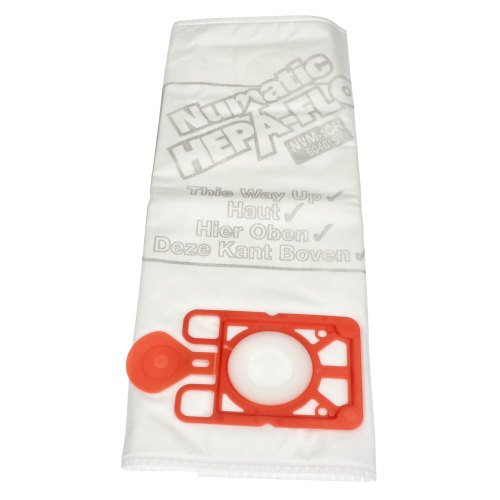 Sacchetto Per Aspirapolvere - Hepa-Flo 3 Strati NVM-1CH - Confezione Da 10 Numatic
