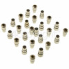 Avix Nickel Plated Brass Coaxial Plugs (Pack Of 25)