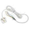 Kenwood ST530 Supply Cord With Iron Socket & Neon Assembly