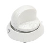 Indesit Hotplate Control Knob - White