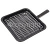 Universal Grill Pan 285x275mm With Handle & Grid