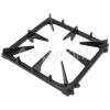 Falcon 6514 Falcon 900 Dual Fuel Nat Gas Black/Chrome Outer Pan Support Assembly - Gloss Pan Stand