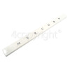 Rangemaster 9318 MERCURY 1000 DF NG OYSTER/CHROME Kick Plate