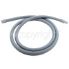 2.5m Drain Hose - Straight Extension 19mm Internal Stepped Connector To 19mm External