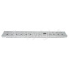 Rangemaster 7632 XT DF NG silver PH Control Panel Fascia - Silver