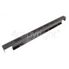 Rangemaster 4458 SXS 663 FRIDGE FREEZER BLACK/CHROME Plinth
