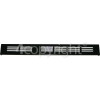 Rangemaster 6433 90 Ceramic silver Flue Trim Assembly