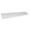 Rangemaster 6442 90 DF NG silver Control Panel Fascia