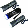 Rolson 3 Piece 9 LED Aluminium Torch Set