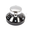 Stoves 058552066 Top Oven Control Knob - Black / Silver