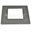 Rangemaster 8052 110 DF NG FSD black/chrome Left Hand Outer Door Panel