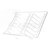 Rangemaster 91840 PROFESSIONAL PLUS 90 CER. CRANBERRY Right Hand Plate Rack