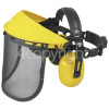 Universal Powered By McCulloch PRO002 Safety Plastic Mesh Visor / Ear Muffs. PPE